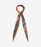 ALOEUW Scarf Silk 65x120 – Broccato Di Tè | BoUvy