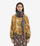 ALOEUW Scarf Silk 65x120 – Broccato Di Tè | BoUvy
