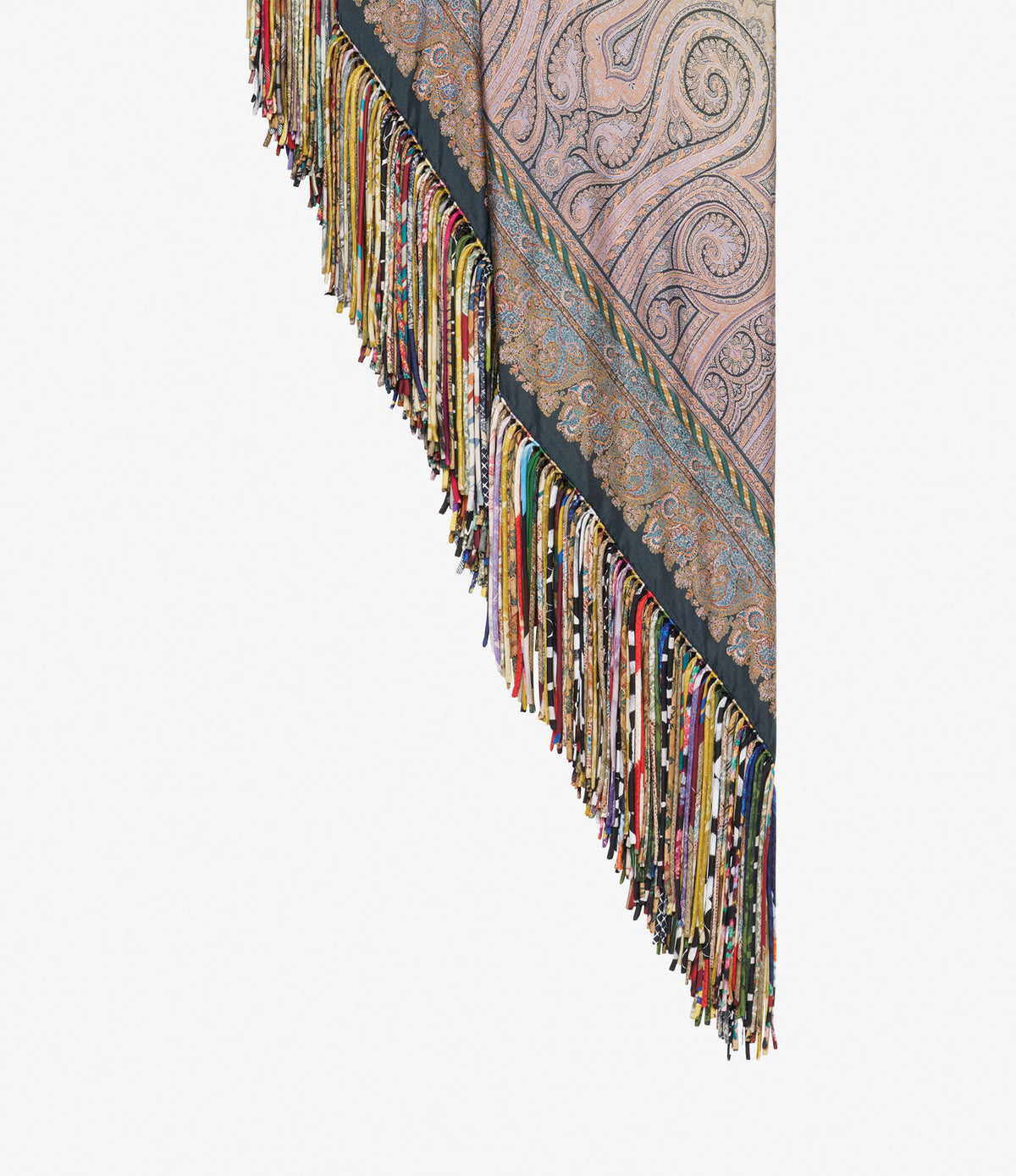 ALOEUW Shawl Scarf Silk 135x135 – Mosaico D'Oriente | BoUvy