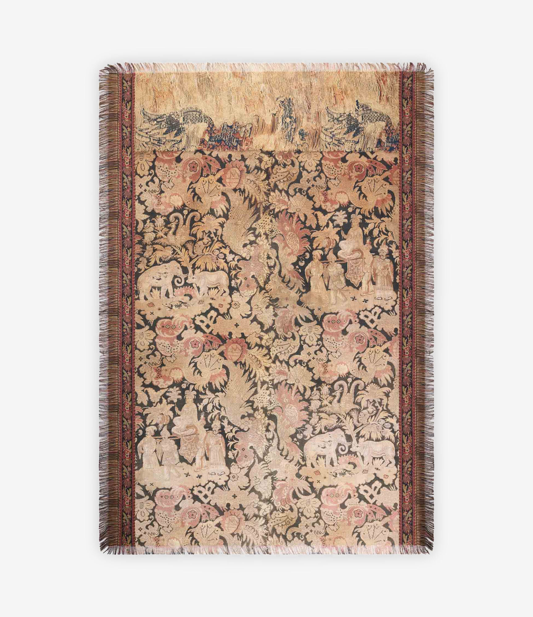 ALOEUW Shawl Scarf Silk 135x195 – Origami Di Vetiver | BoUvy