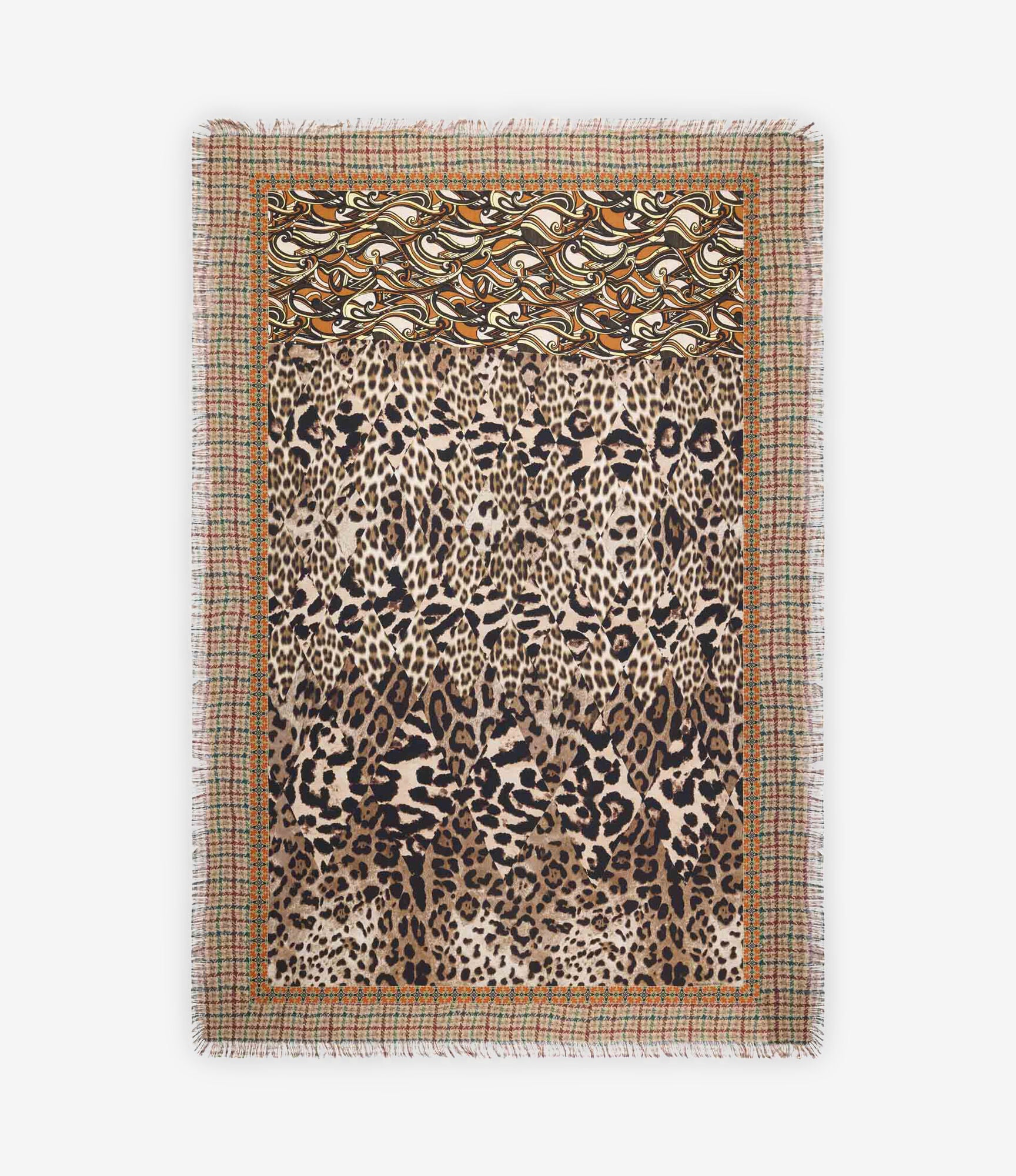 ALOEUW Shawl Scarf Silk 135x195 – Oro D'Ombra | BoUvy