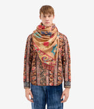 ALOEUW Shawl Scarf Silk 135x195 – Labirinto Di Laguna | BoUvy
