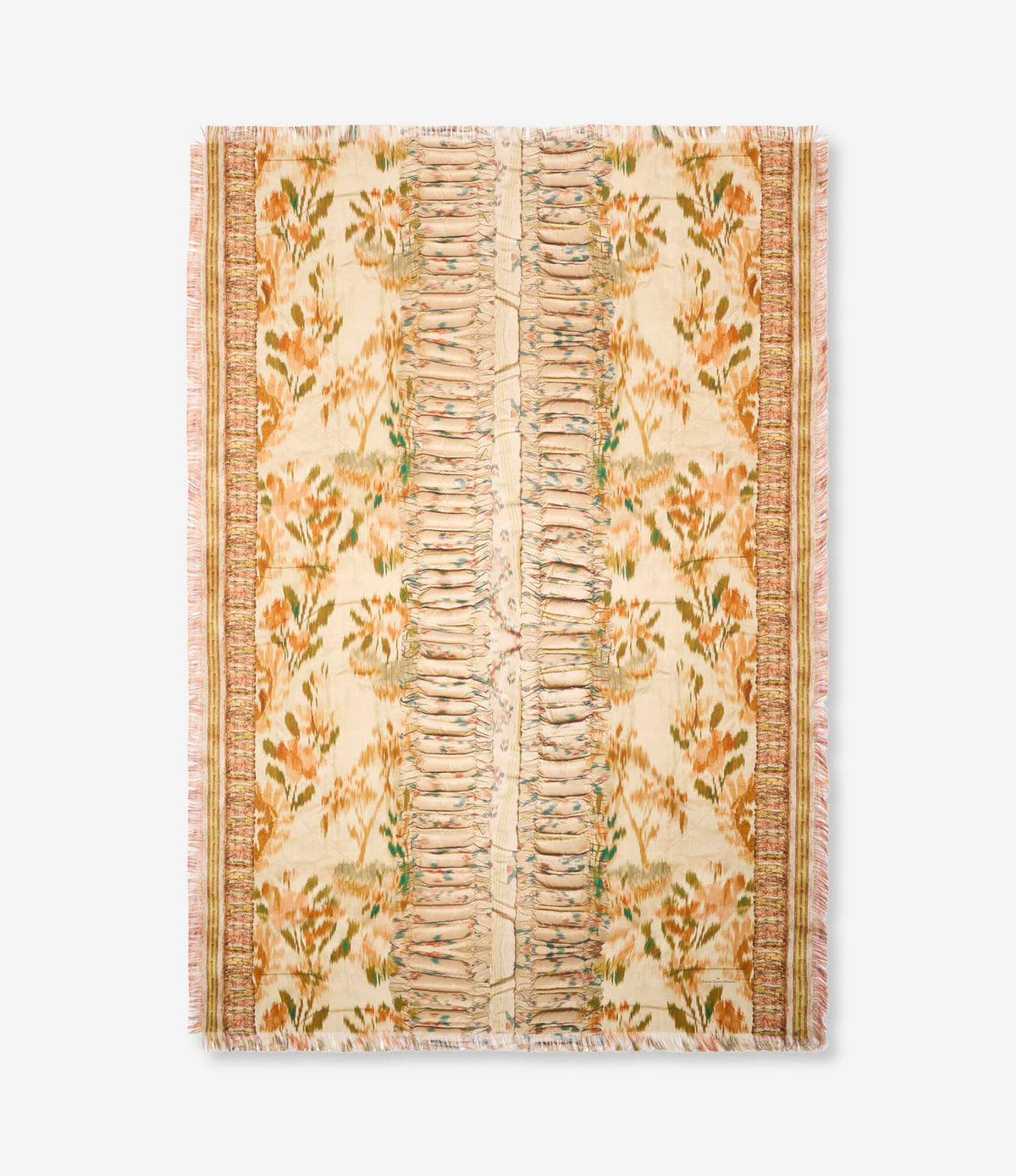ALOEUW Shawl Scarf Silk 135x195 – Medaglione Di Brina | BoUvy