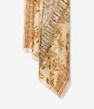 ALOEUW Shawl Scarf Silk 135x195 – Medaglione Di Brina | BoUvy