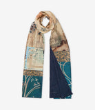 ALOEWON Scarf Silk Cashmere 65x190 – Mosaico Di Laguna | BoUvy