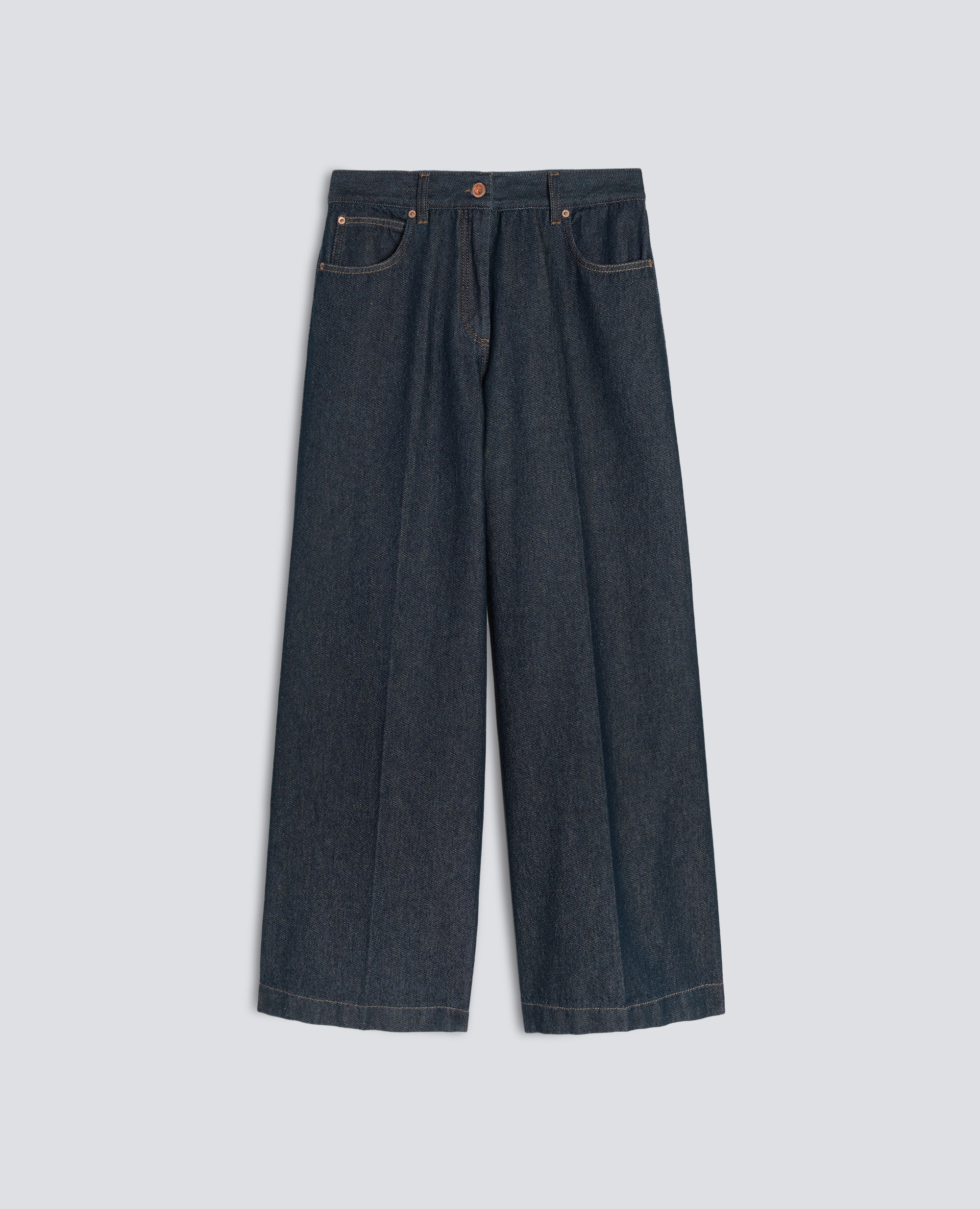 WIDE-LEG JEANS - DENIM | BoUvy