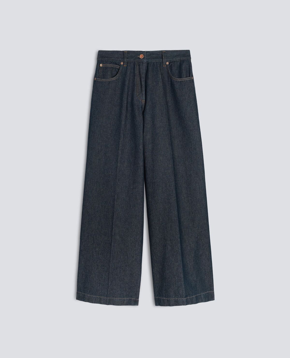 WIDE-LEG JEANS - DENIM | BoUvy