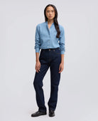 JAPANESE COTTON CHAMBRAY SHIRT - LIGHT DENIM | BoUvy