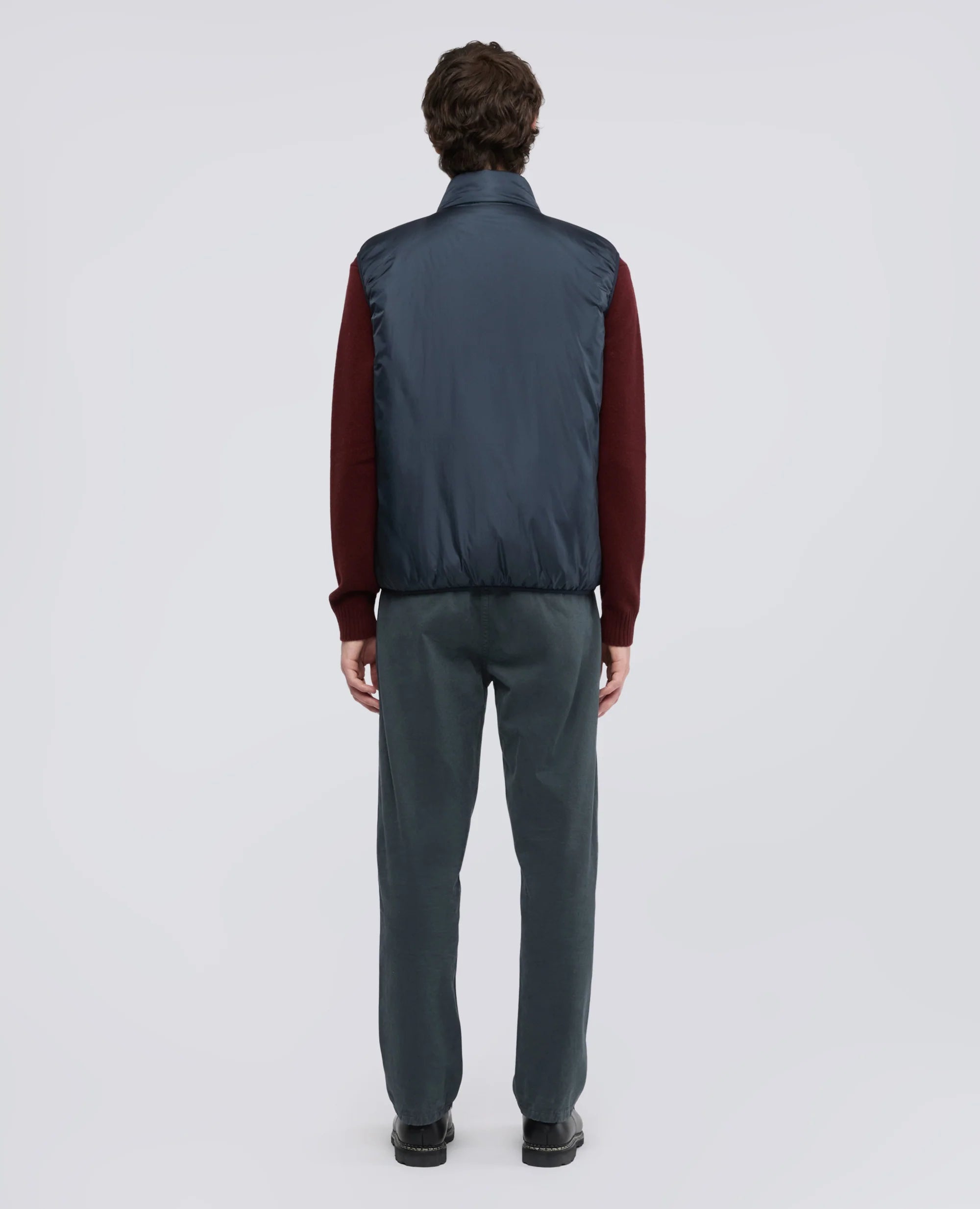 JIL NYLON VEST - NAVY | BoUvy