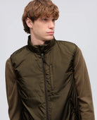 JIL NYLON VEST - MILITARY GREEN | BoUvy