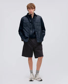 13PIU' SHIRT - NAVY | BoUvy