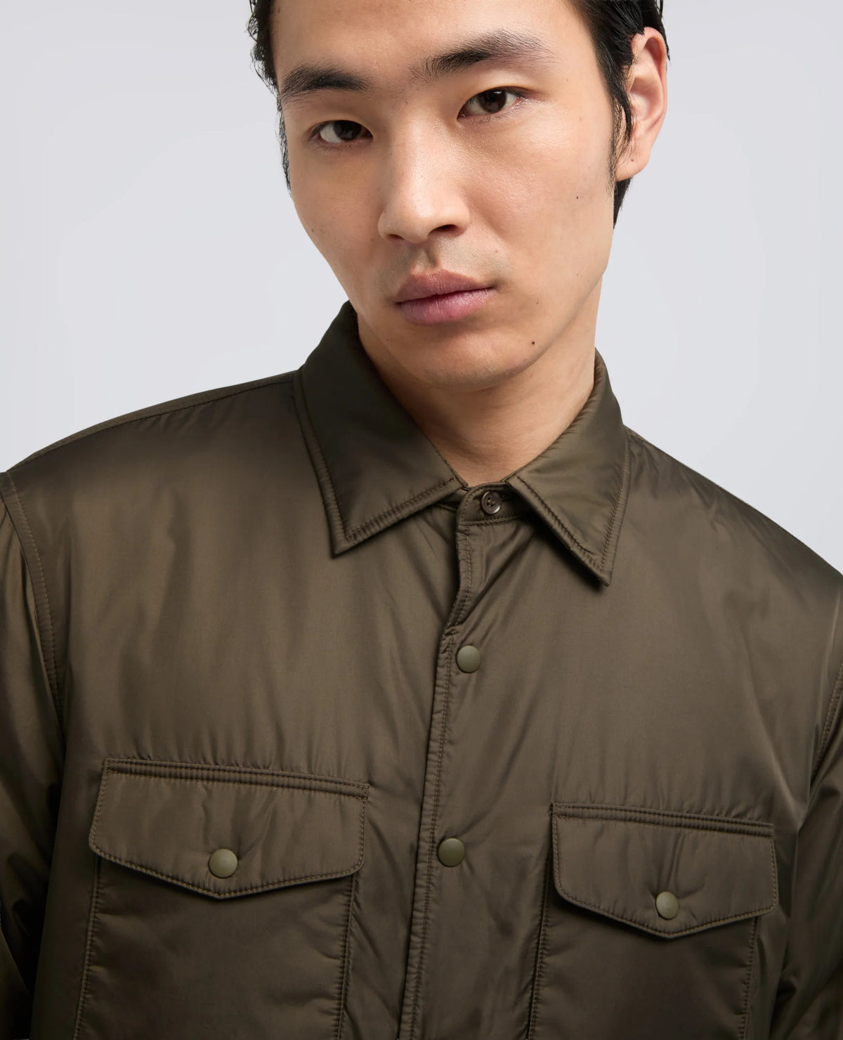 13PIU' SHIRT - MILITARY GREEN | BoUvy