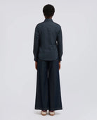 GLUE SHIRT JACKET - NAVY | BoUvy