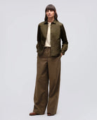 GLUE SHIRT JACKET - MILITARY GREEN | BoUvy