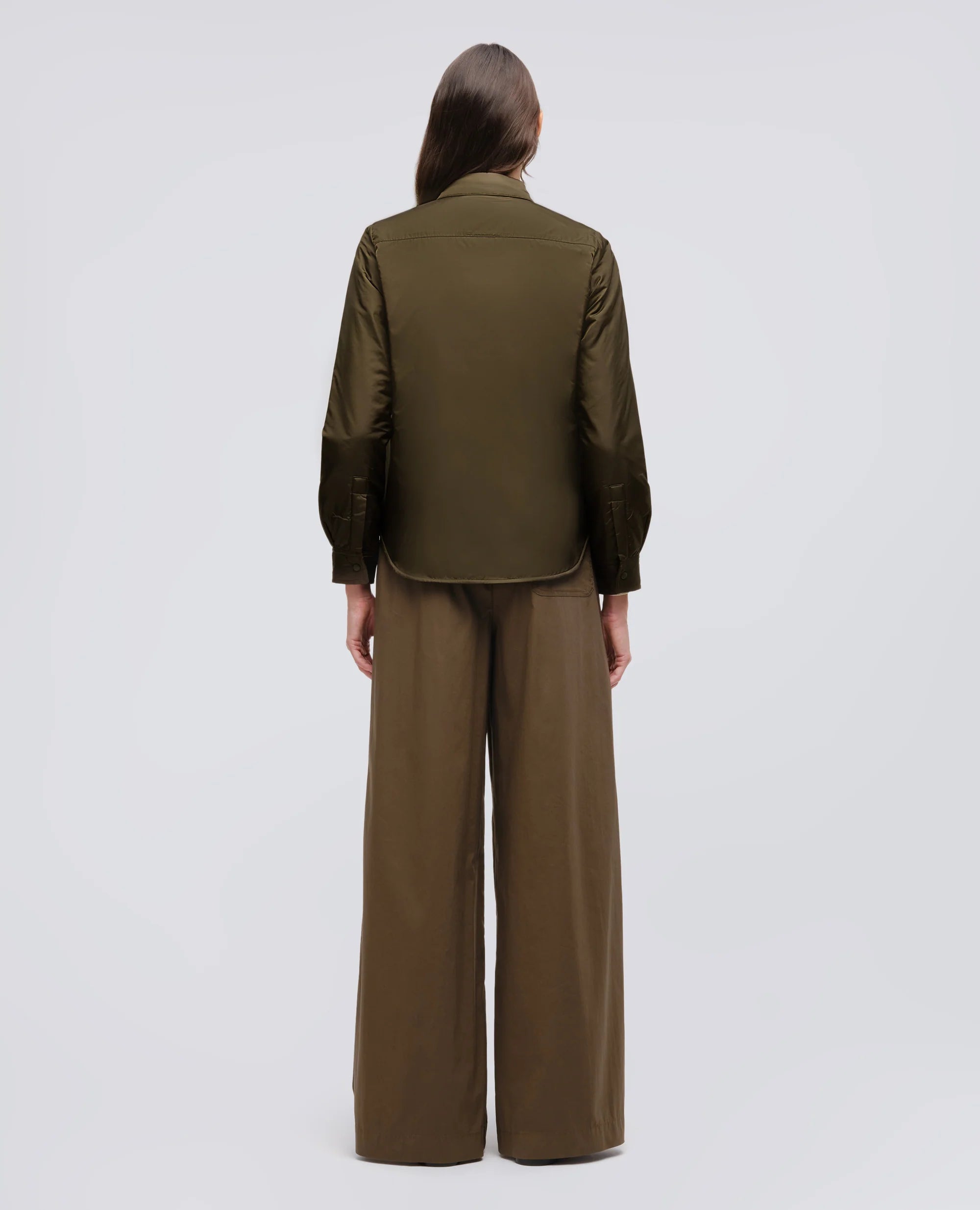 GLUE SHIRT JACKET - MILITARY GREEN | BoUvy