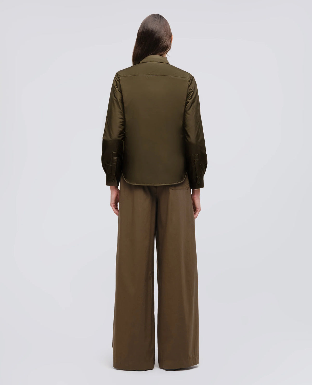 GLUE SHIRT JACKET - MILITARY GREEN | BoUvy
