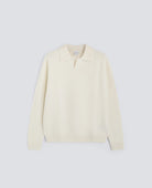 WOOL BLEND POLO - NATURAL | BoUvy