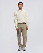 WOOL BLEND POLO - NATURAL | BoUvy