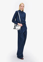 Blouse with ruffled collar - BoUvy