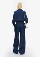 Blouse with ruffled collar - BoUvy