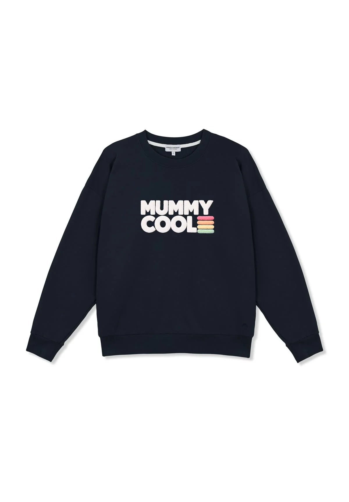 Sweatshirt Rosa MUMMY COOL Navy | BoUvy