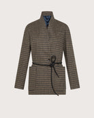 Diamond-quilted cashmere jacket | BoUvy