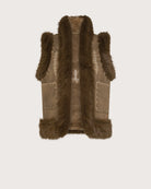 Faux shearling vest | BoUvy