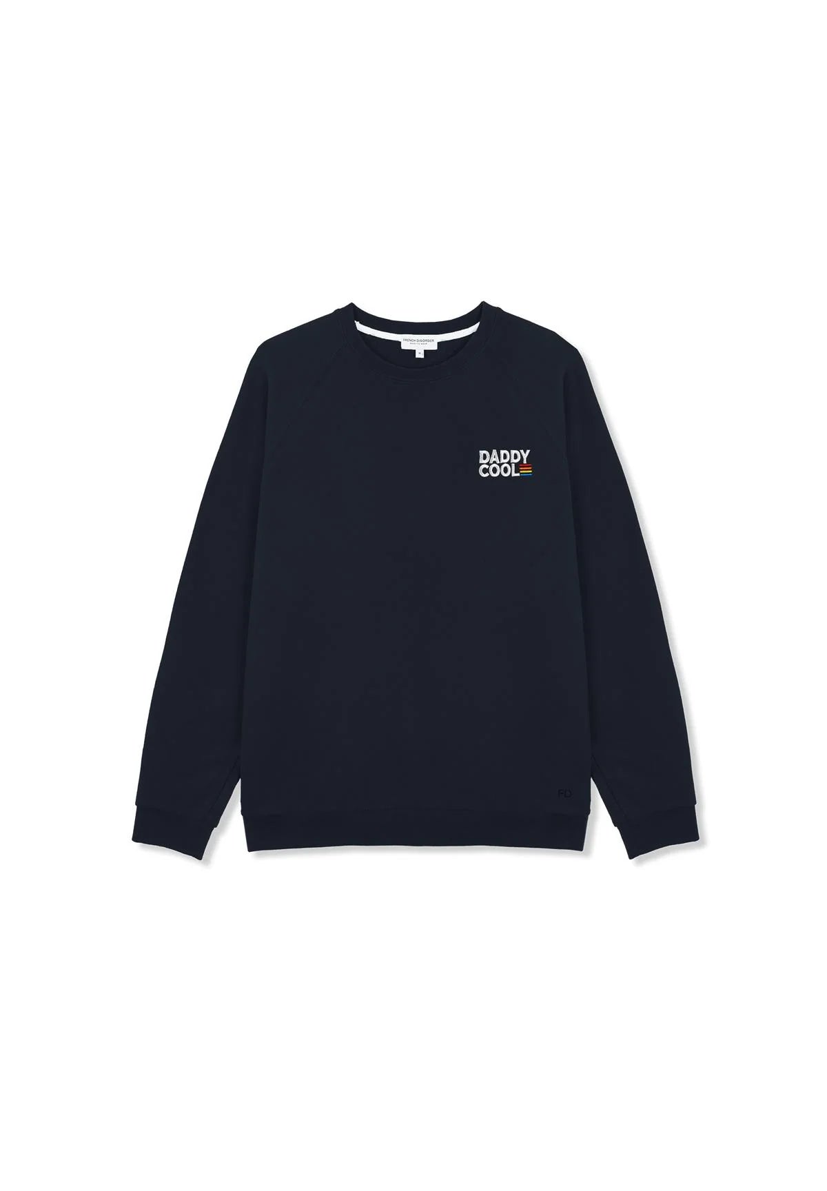 Sweatshirt Clyde DADDY COOL CŒUR Navy | BoUvy