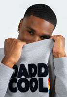 Sweatshirt Clyde DADDY COOL Heather Grey | BoUvy