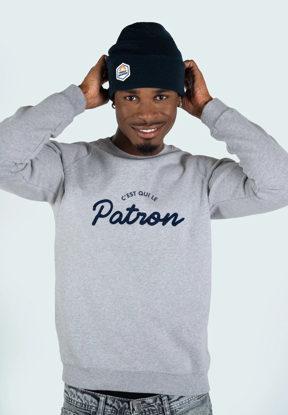Sweatricotin Clyde PATRON Heather Grey | BoUvy