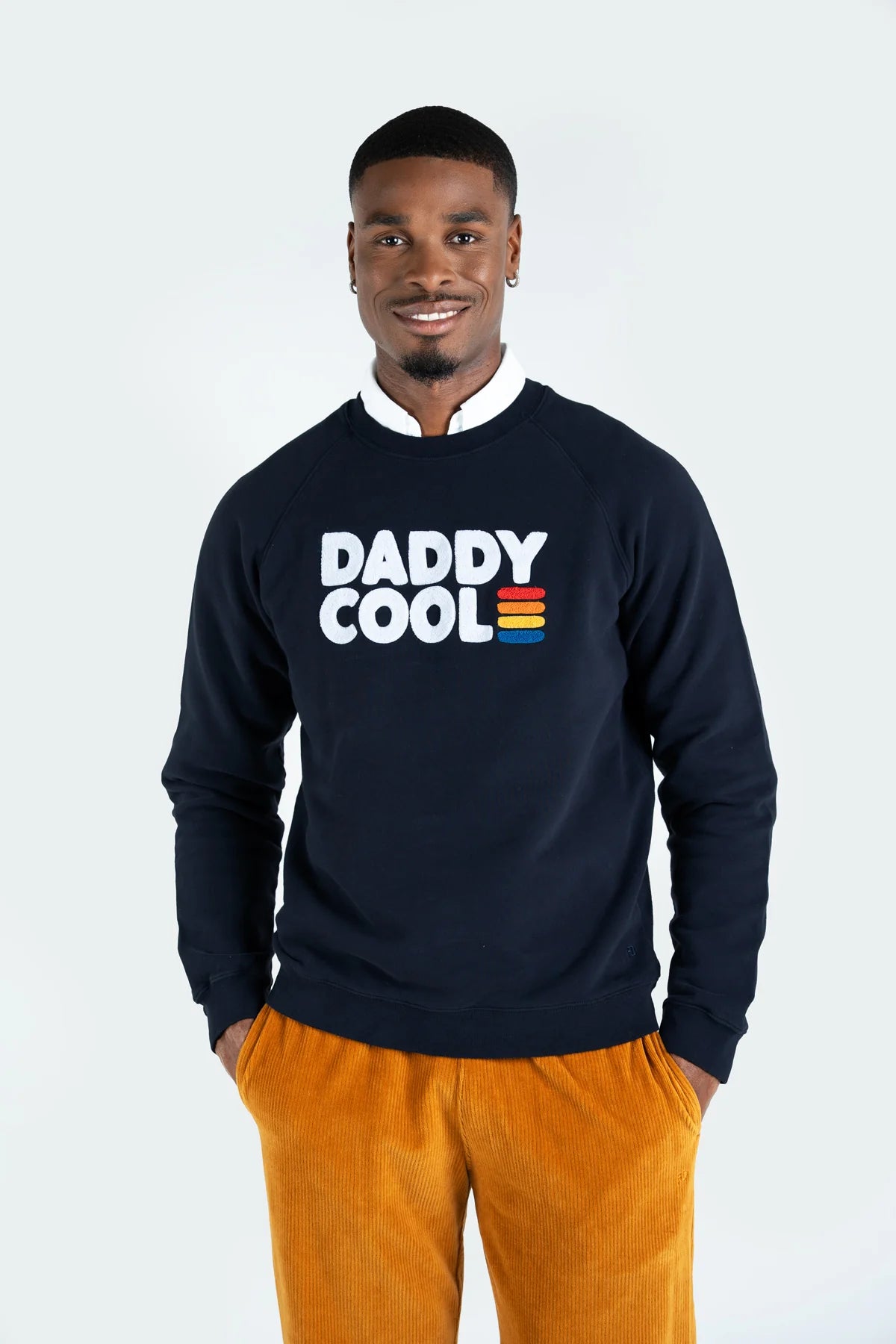 Sweatshirt Clyde DADDY COOL Navy | BoUvy