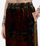 KANADA Palazzo Trousers Viscose Silk – Rosone Di Nebbia | BoUvy