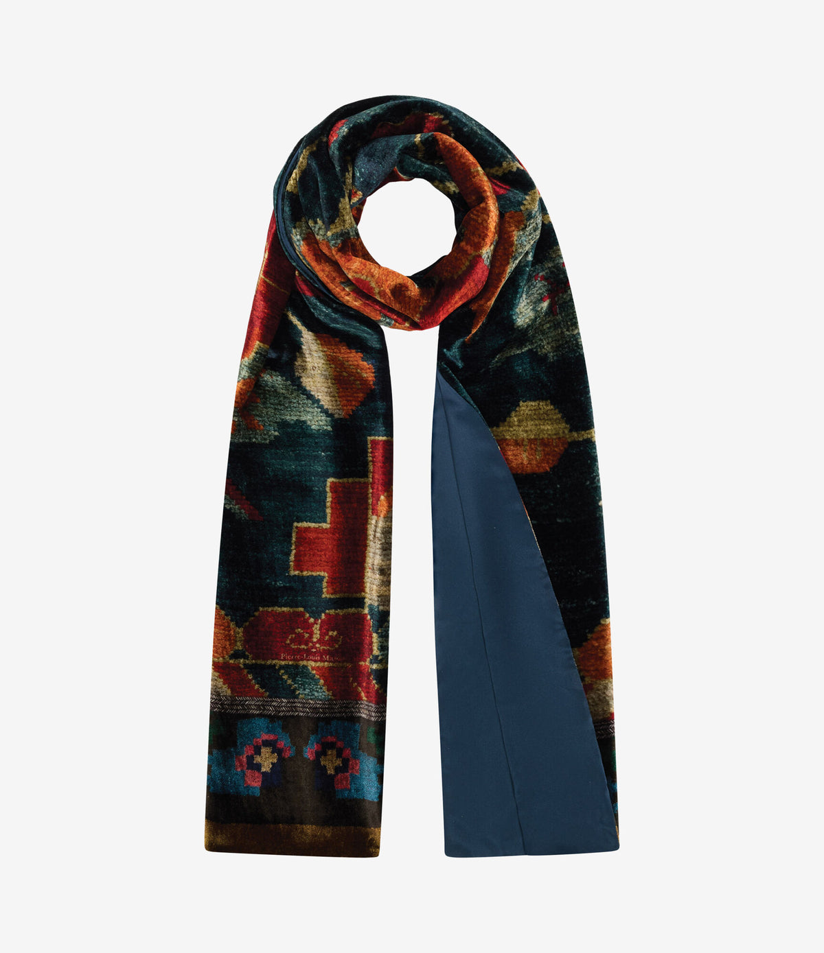 KANADAS Scarf Viscose Silk 65x200 – Affresco Nomade | BoUvy