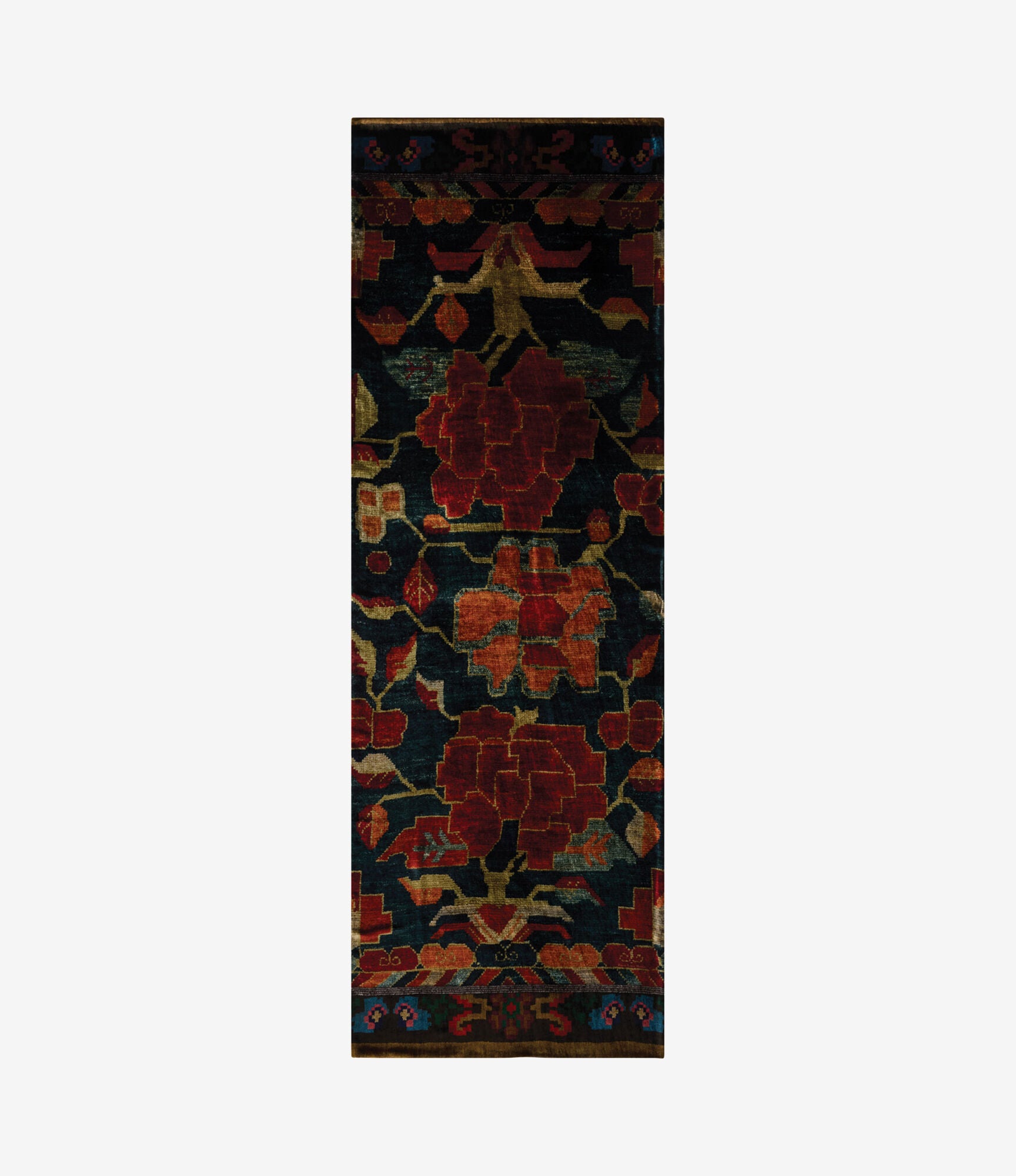 KANADAS Scarf Viscose Silk 65x200 – Affresco Nomade | BoUvy