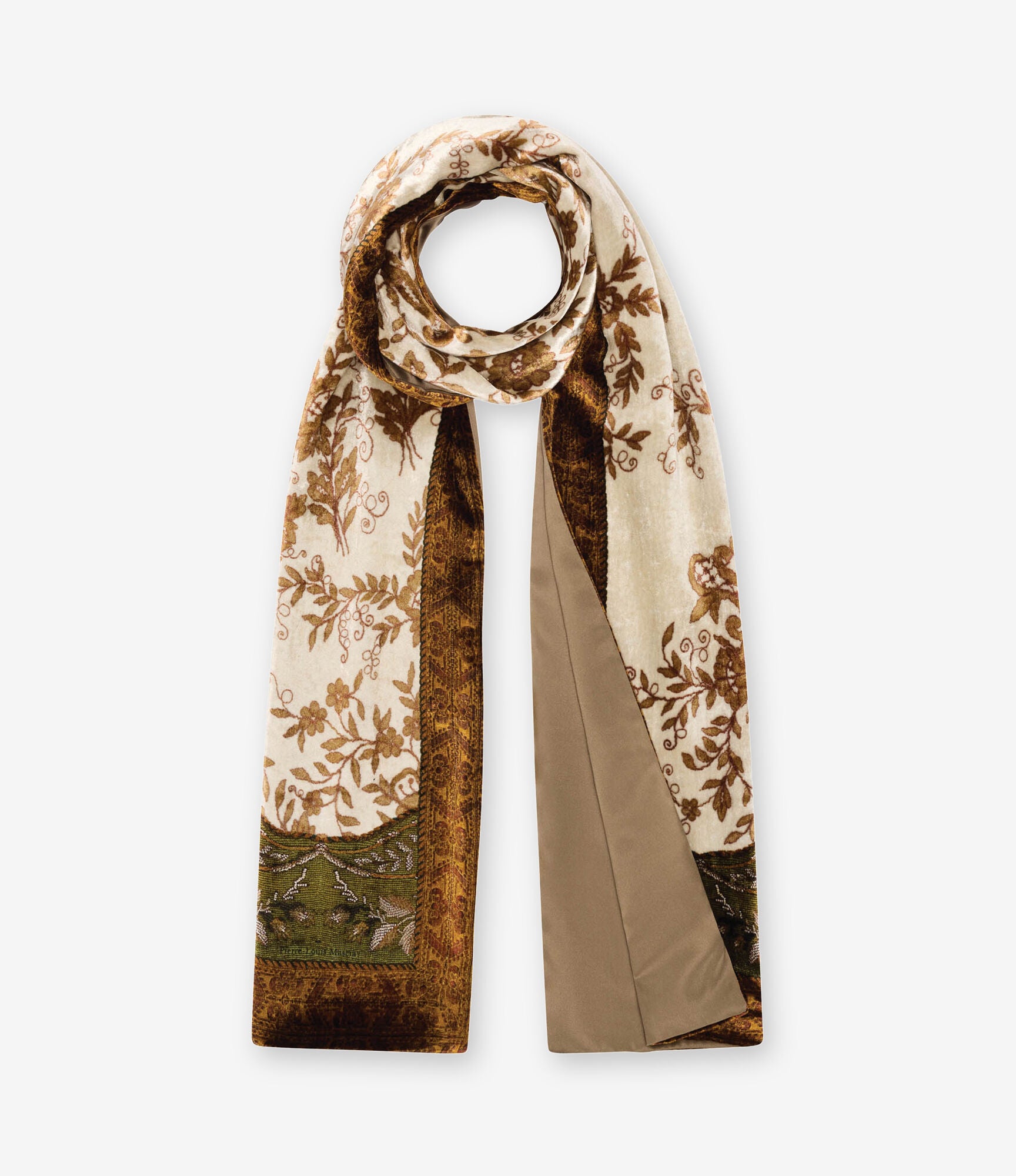 KANADAS Scarf Viscose Silk 65x200 – Talismano Di Resina | BoUvy