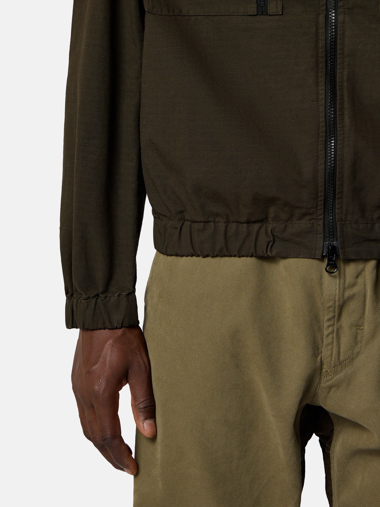 Comfort-fit hooded overshirt with zip pockets - BoUvy