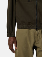 Comfort-fit hooded overshirt with zip pockets - BoUvy