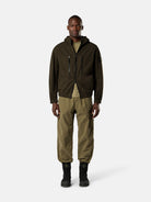 Comfort-fit hooded overshirt with zip pockets - BoUvy