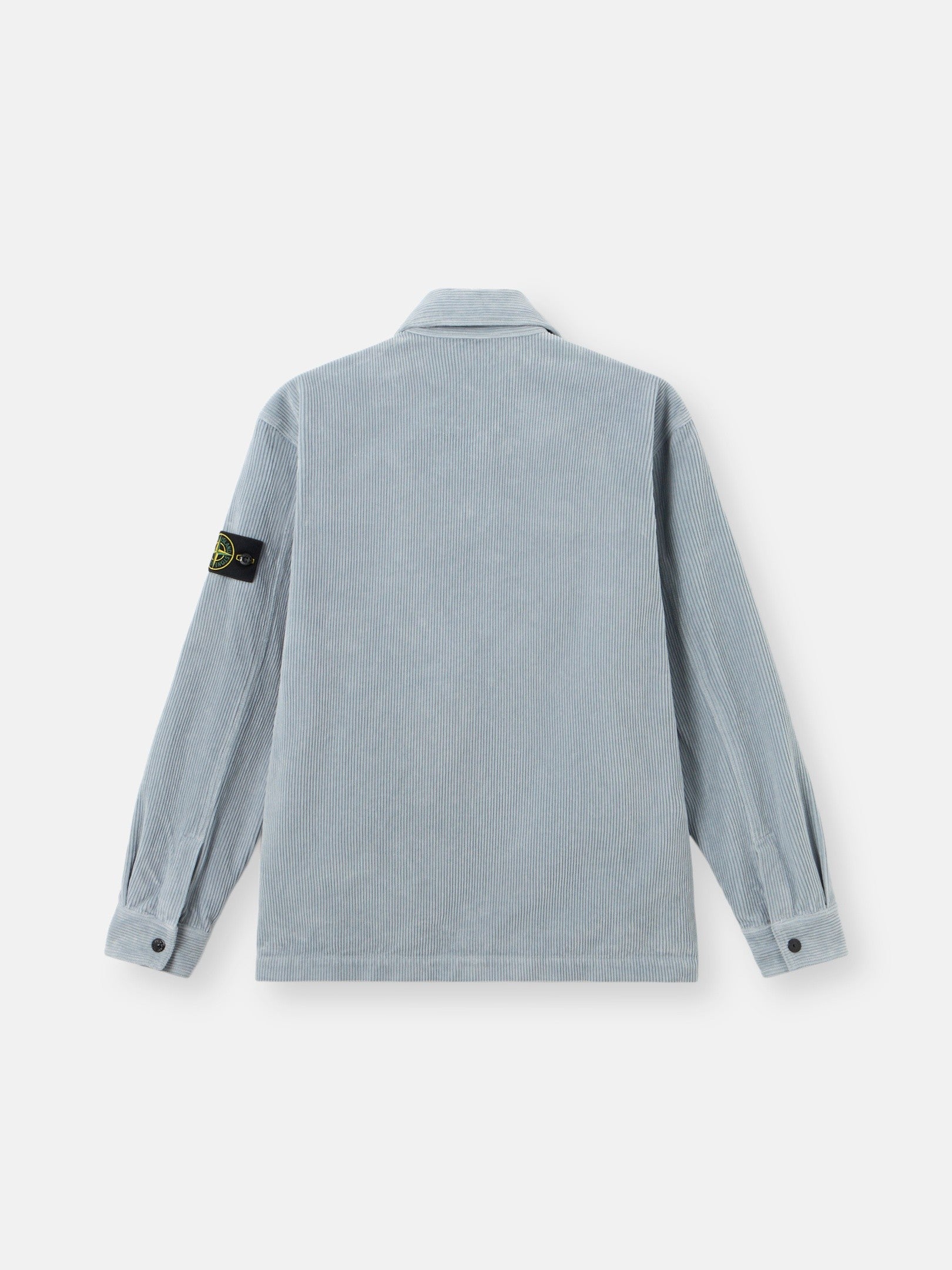 Comfort-fit snap-front overshirt with chest pocket - BoUvy