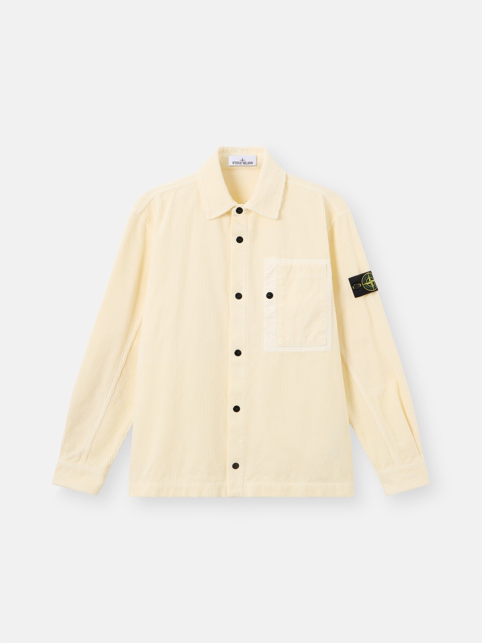 Comfort-fit snap-front overshirt with chest pocket - BoUvy