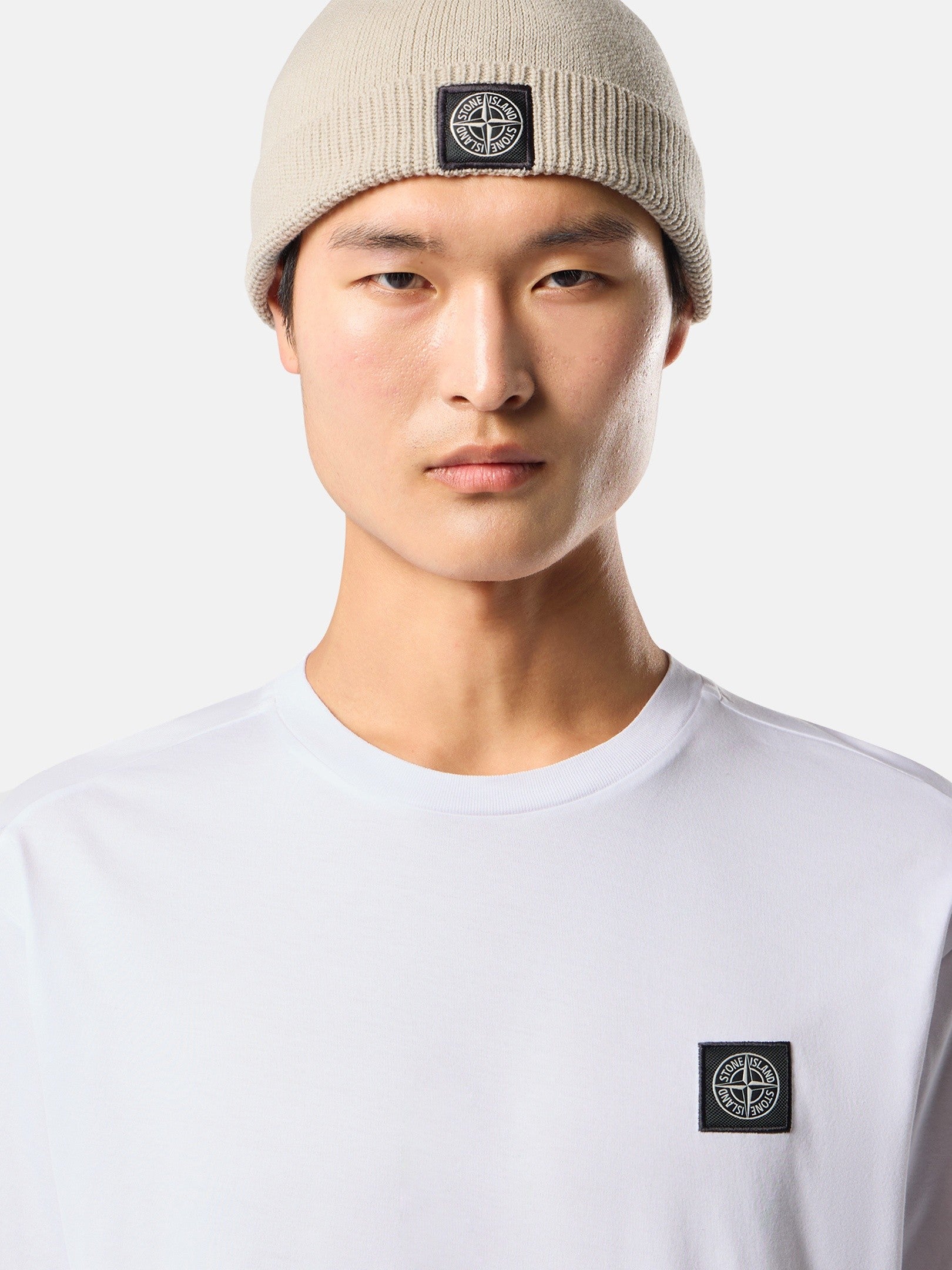Slim-fit T-shirt with Compass patch - BoUvy