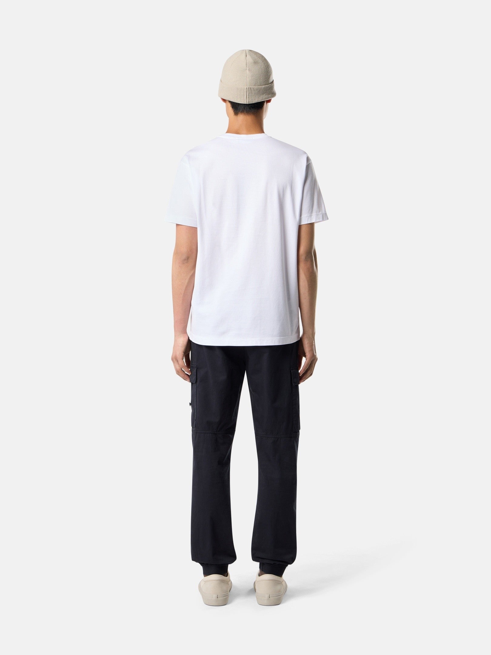 Slim-fit T-shirt with Compass patch - BoUvy