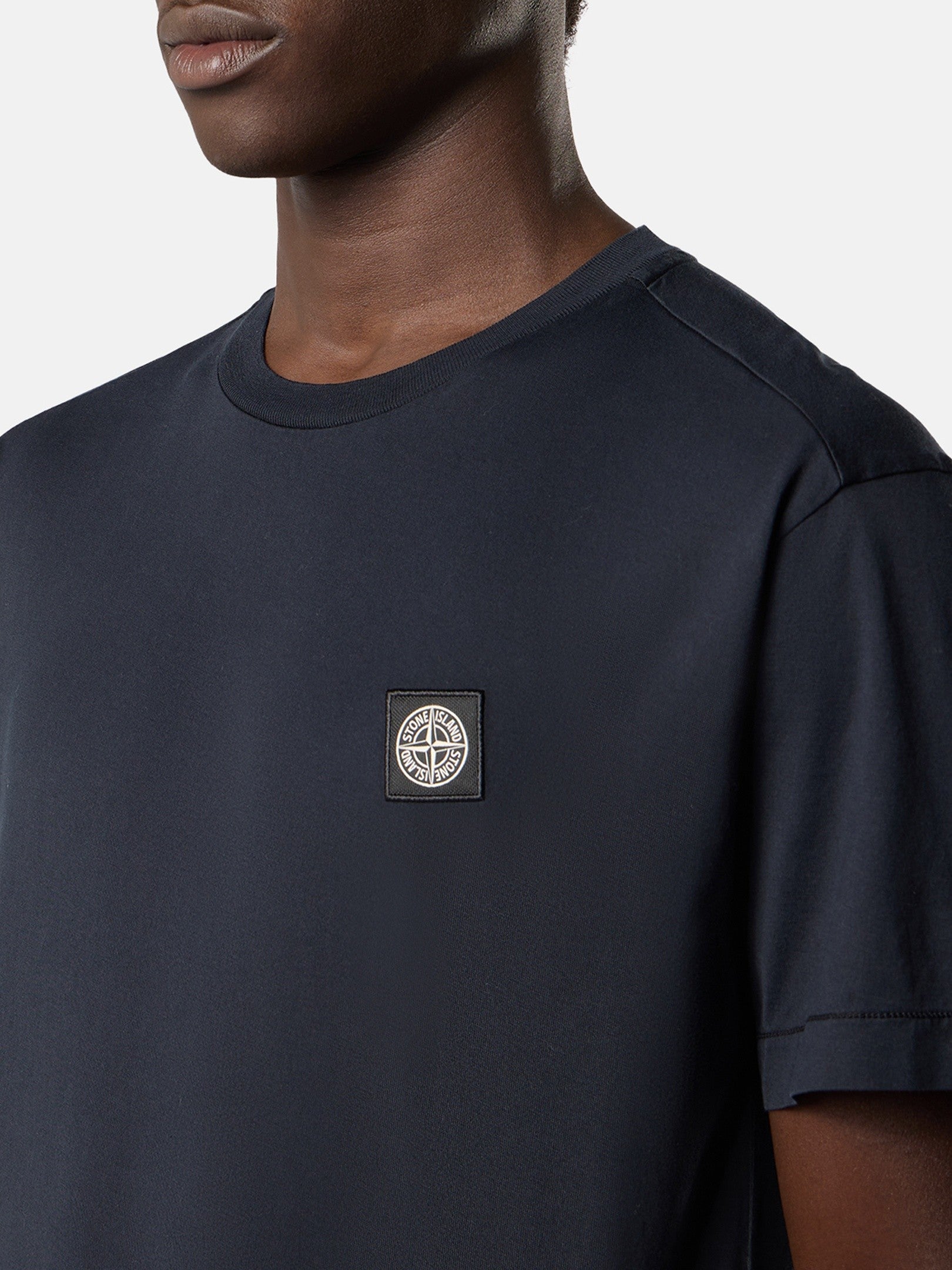 Slim-fit T-shirt with Compass patch - BoUvy