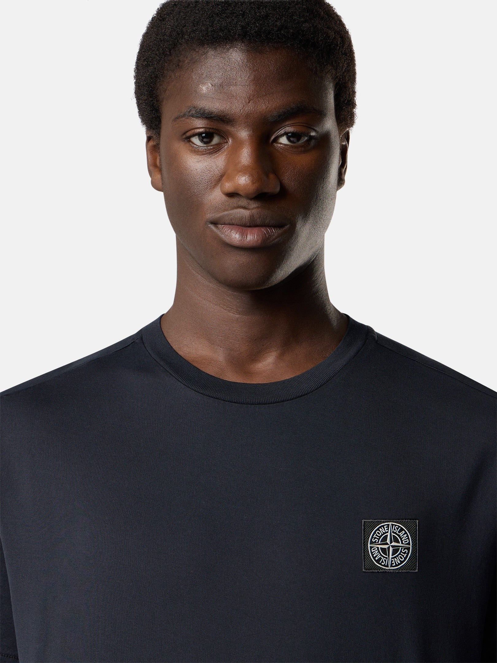 Slim-fit T-shirt with Compass patch - BoUvy