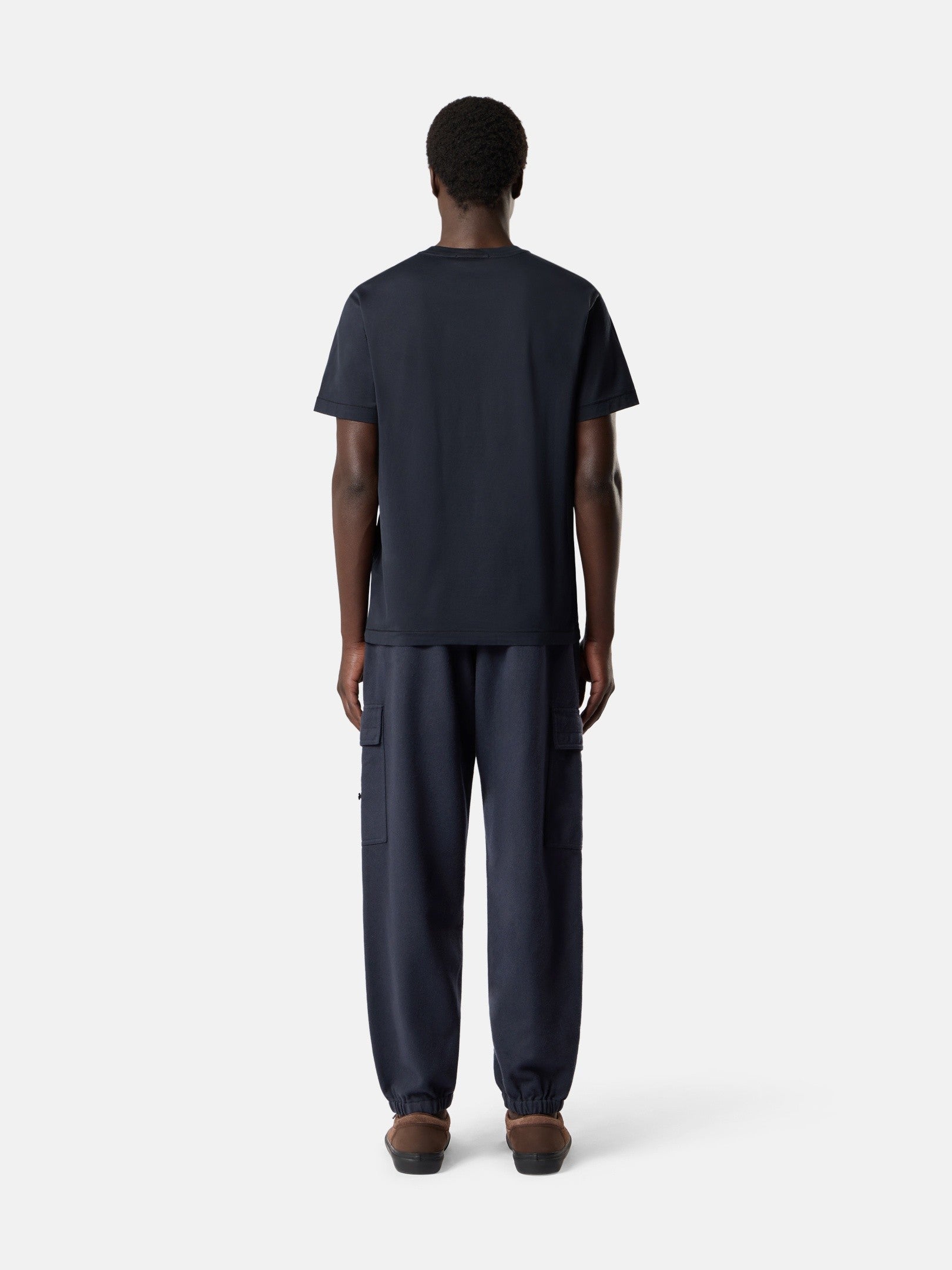 Slim-fit T-shirt with Compass patch - BoUvy
