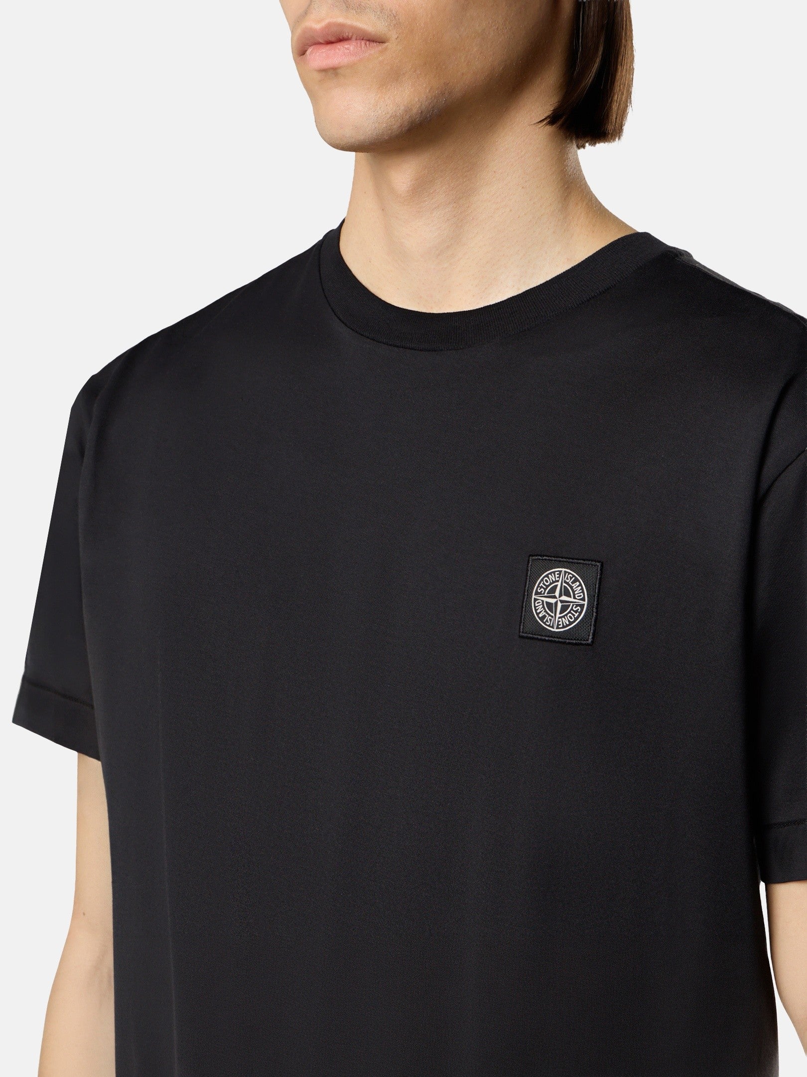 Slim-fit T-shirt with Compass patch - BoUvy