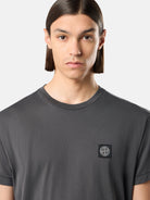 Slim-fit T-shirt with Compass patch - BoUvy