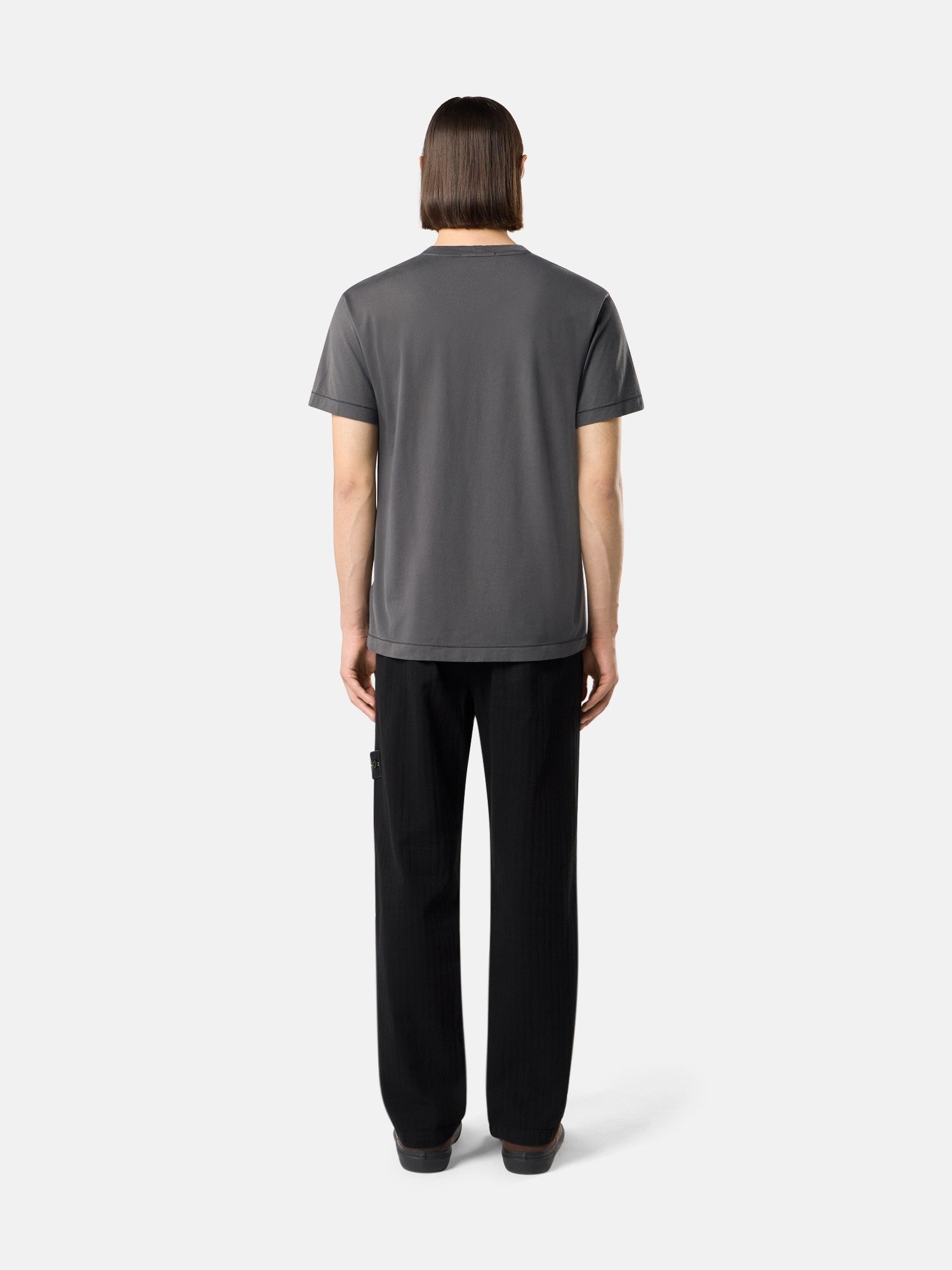 Slim-fit T-shirt with Compass patch - BoUvy