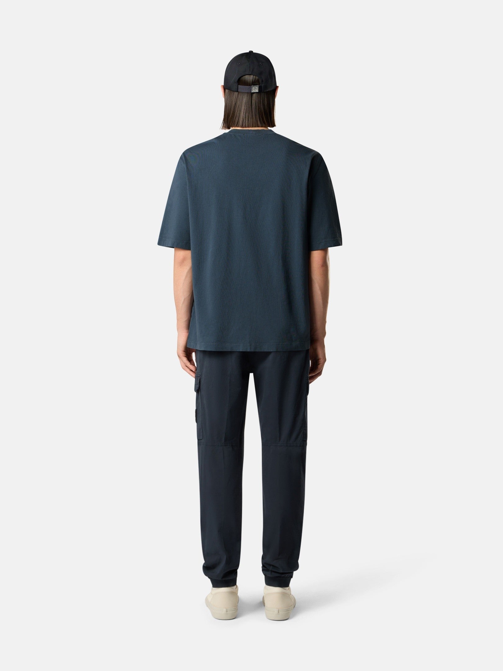 Regular-fit T-shirt with Compass patch - BoUvy