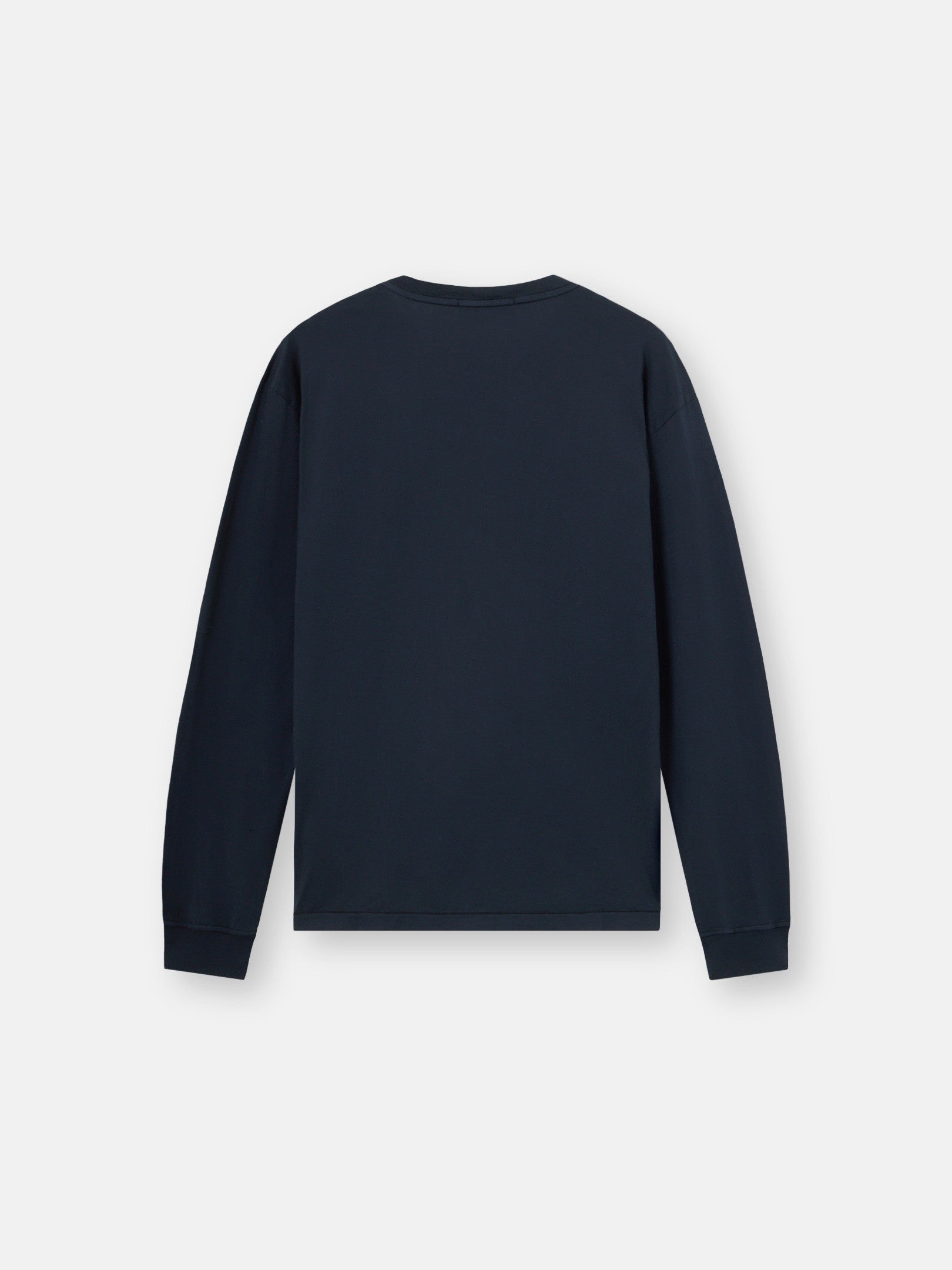Slim-fit long-sleeve T-shirt with Compass patch - BoUvy